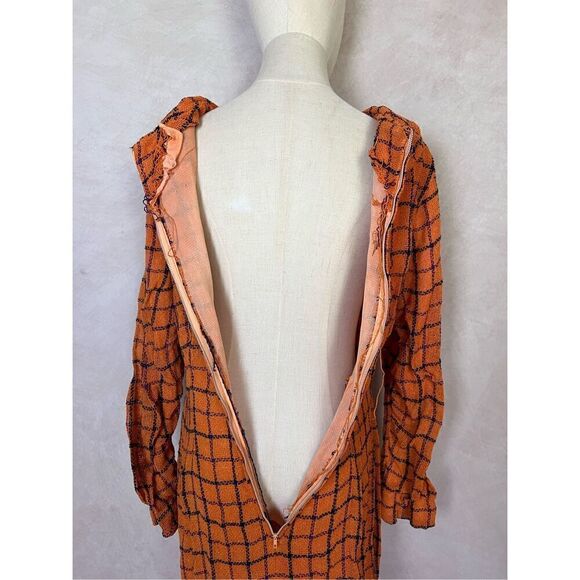 Vintage 1960s Mod Knit Dress - Picture 6 of 7